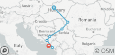  Magische Boedapest naar Dubrovnik Kleine Groepsreis - 7 bestemmingen 