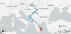  Viaje en grupo reducido de Budapest a Atenas vía Dubrovnik - 11 destinos 