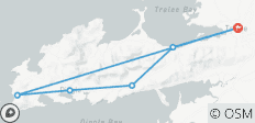  6-daagse wandeling met eigen gids over de Dingle Way - Kerry Camino (6 dagen) - 7 bestemmingen 