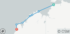  Kimberley Kustavontuur Darwin → Broome (2027) - 10 bestemmingen 