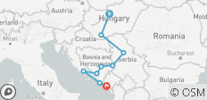  Aventure immersive dans les Balkans : De Budapest à Kotor - 9 destinations 