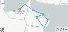  Voyage immersif à Oman et aux Émirats - 9 destinations 