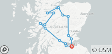  Loch Ness, Glencoe &amp; de Outlander Trail - 4-daagse tour voor kleine groepen - 16 bestemmingen 