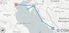  VENICE VIA ISTRIA - vanuit Split - 6 bestemmingen 