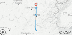  Silvester im Rhône-Tal (Kreuzfahrt von Hafen zu Hafen) - 5 Destinationen 