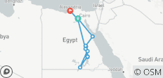  Egypte omvat - 15 bestemmingen 