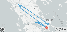  7-Day Mainland Greece Tour in Zagori, Metsovo &amp; Pelion Adventure - 12 destinations 