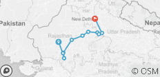  Fietstocht door Rajasthan - 11 bestemmingen 