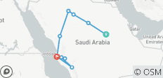 Best of Saudi Arabia: Riyadh to Asir - 10 destinations 