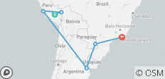  South American Explorer (With Inca Trail Trek) - 9 destinations 