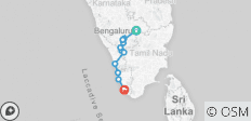  Cycle Kerala &amp; Tropical India - 12 destinations 