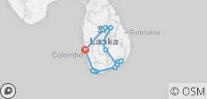  Cycle the Back Roads of Sri Lanka - 14 destinations 