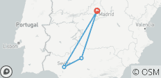  Depuis Madrid : Cordoue et Séville - Circuit de 3 jours - 4 destinations 