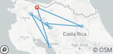  Costa Rica Aktiv &amp; Abenteuer – Regenwald, Wildlife &amp; Badeverlängerung (inkl Flug) - 7 Destinationen 