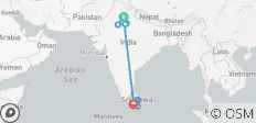  Indien nach Sri Lanka Entdeckung durch G Experiences - 14 Destinationen 