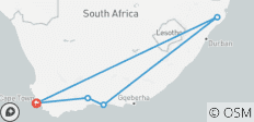  4- Day Garden Route Adventure escape - 5 destinations 