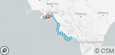  Pedalea por Cilento y la costa amalfitana - 22 destinos 