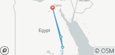  Paquete de viaje a Egipto de 4 días y 3 noches a El Cairo Luxor y ASWAN - 5 destinos 