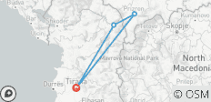  Aventura de 2 días desde Tirana a Brezovica, Prevalla y Prizren (Kosovo) - 4 destinos 
