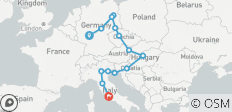  IMPERIAL EUROPE BY TRAIN - 14 destinations 