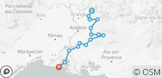  Het beste van de Provence fietstocht (8 dagen) - 15 bestemmingen 