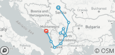  De Belgrade à Budva (supérieur) - 11 jours - 11 destinations 