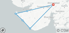  Gujarat Divino - Dwarka, Somnath y Porbandar (4 Días / 3 Noches) - 6 destinos 