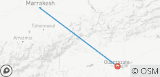  Dagtocht Ouarzazate vanuit Marrakech - 2 bestemmingen 