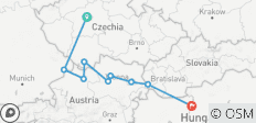  Prag &amp; Donau Entdeckungsreise - 9 Destinationen 