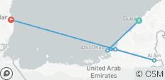  Explorador de Dubai, Abu Dhabi y Doha - 10 días - 5 destinos 