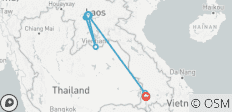  Descubrimiento de Laos de Norte a Sur - 9 días - 6 destinos 