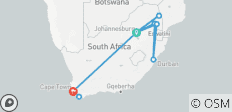  South Africa &amp; Dubai Explorer - 11 days - 10 destinations 