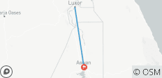  Transferts privés d\'Assouan à Louxor - 2 destinations 