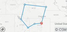  8-Day Western USA Highlights Tour from Denver | Canyon Spirit Scenic Train Included - 8 destinations 