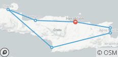  Eenvoudig Kreta: Een 8-daagse onderdompeling in een eiland - 7 bestemmingen 