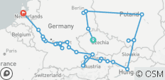  Eastern European Escapade &amp; Splendours of Europe 2027 - 30 destinations 