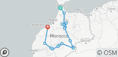  Ab Tanger: 10 Tage Urlaub in Marokko Privatreise - 18 Destinationen 