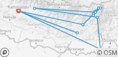  KBC North South Trek - 23 destinations 