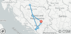  Joyas ocultas de Bosnia: Patrimonio, Historia y Maravillas Naturales en 7 Días - 11 destinos 