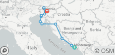  De Dubrovnik a Liubliana; Excursión Privada con Guía y Coche Dedicados - 11 destinos 