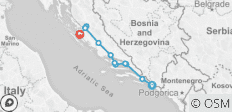  Kroatien: Inseln &amp; Berge - 11 Destinationen 