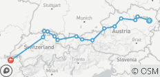  Le meilleur de l\'Autriche et de la Suisse - 15 destinations 