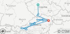  Lo más destacado de Chequia y Austria, con final en Viena - 17 destinos 