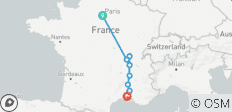 Burgundy & Provence with 2 Nights in Paris for Wine Lovers (Southbound) 2027