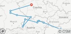  Die Entdeckung der Blauen Donau mit 2 Nächten in Budapest &amp; 2 Nächten in Prag - 12 Destinationen 