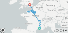  Grand France with 3 Nights in London for Wine Lovers (Northbound) 2027 - 32 destinations 
