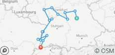  Weihnachtszeit von Nürnberg bis Basel - 16 Destinationen 