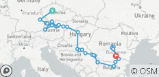 El Danubio de Alemania a Rumanía con 2 noches en Praga, 1 noche en Bucarest y 2 noches en Transilvania 2027 - 33 destinos 