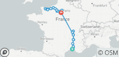  Grand France for Wine Lovers (Northbound) 2027 - 29 destinations 