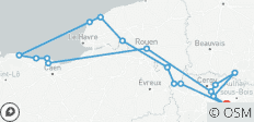  Actief &amp; Ontdekken op de Seine (noordwaarts) 2027 - 17 bestemmingen 